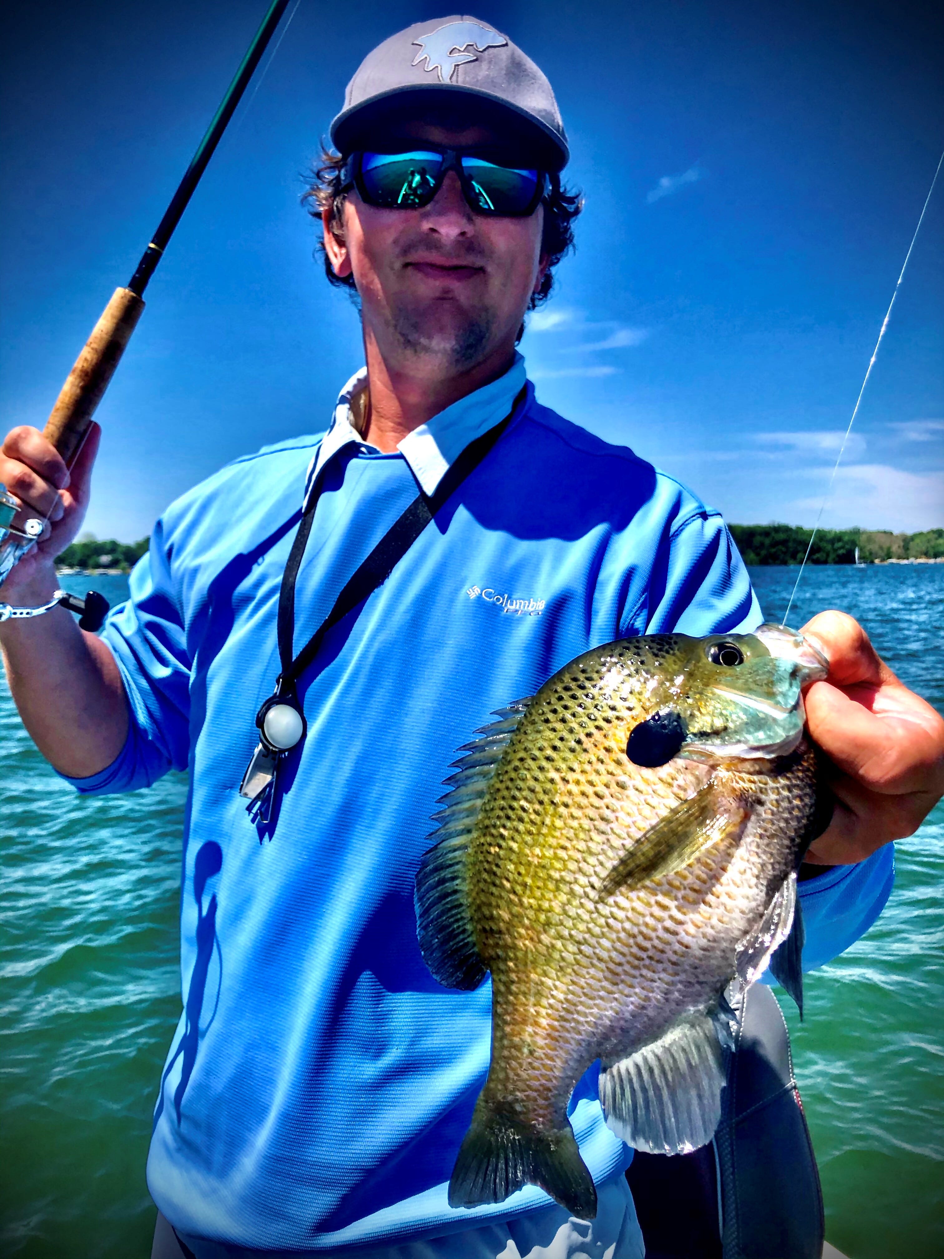 Doug Sikora with Bluegill