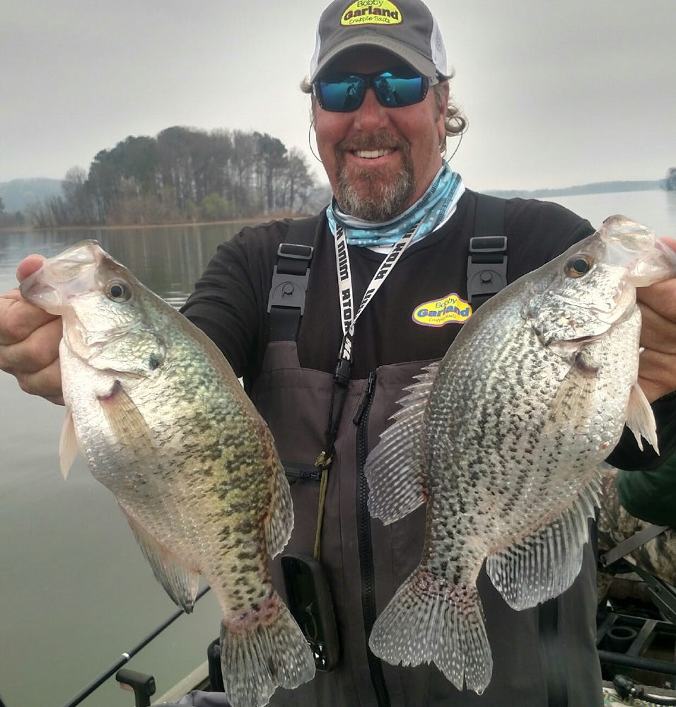 Lee Pitts with crappie