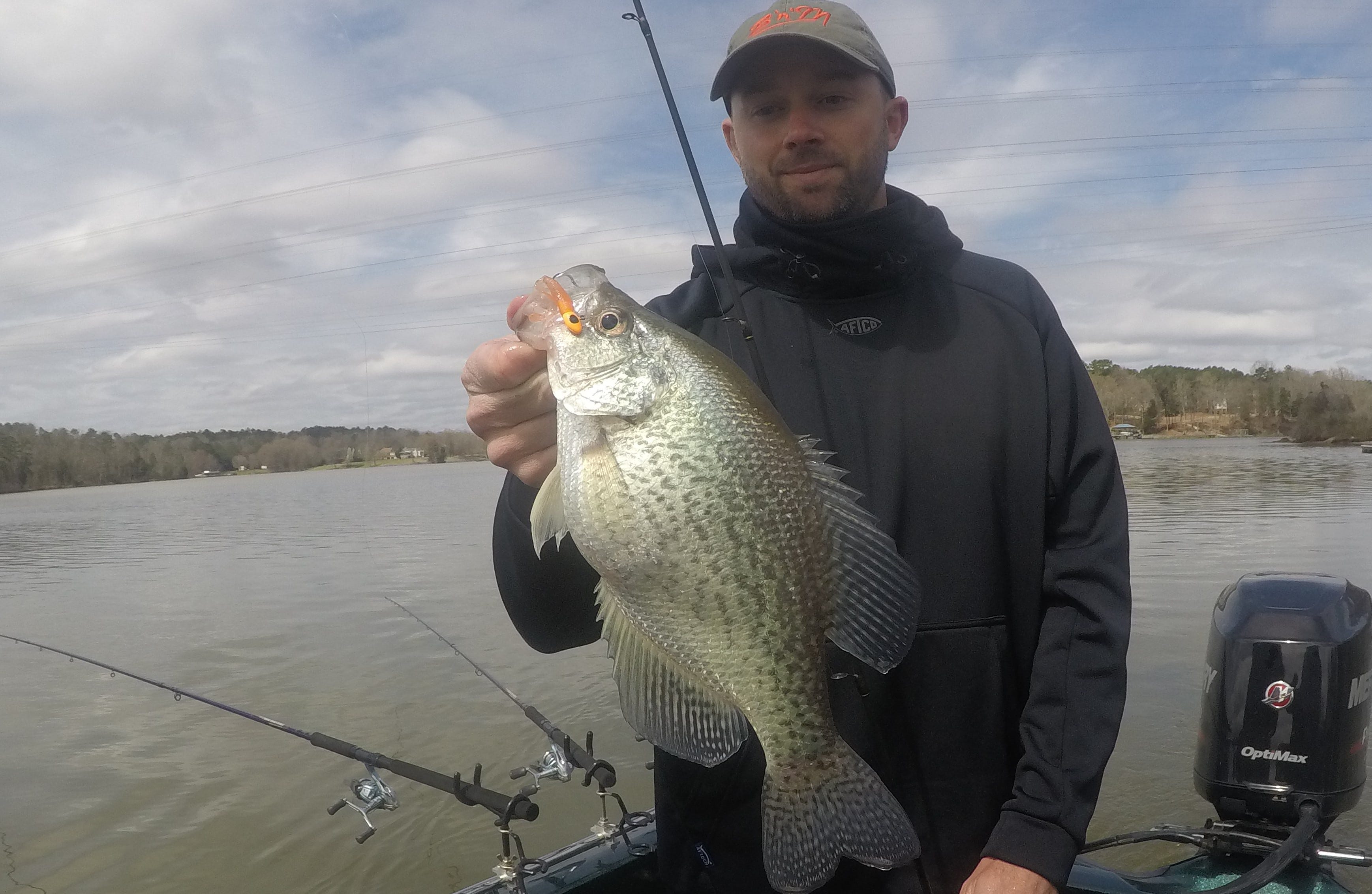 Jordan Newsome and crappie