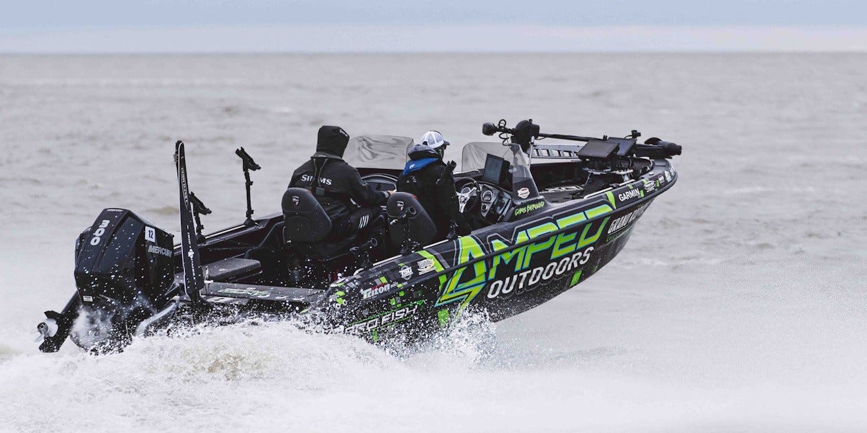 Chris Berglund walleye boat