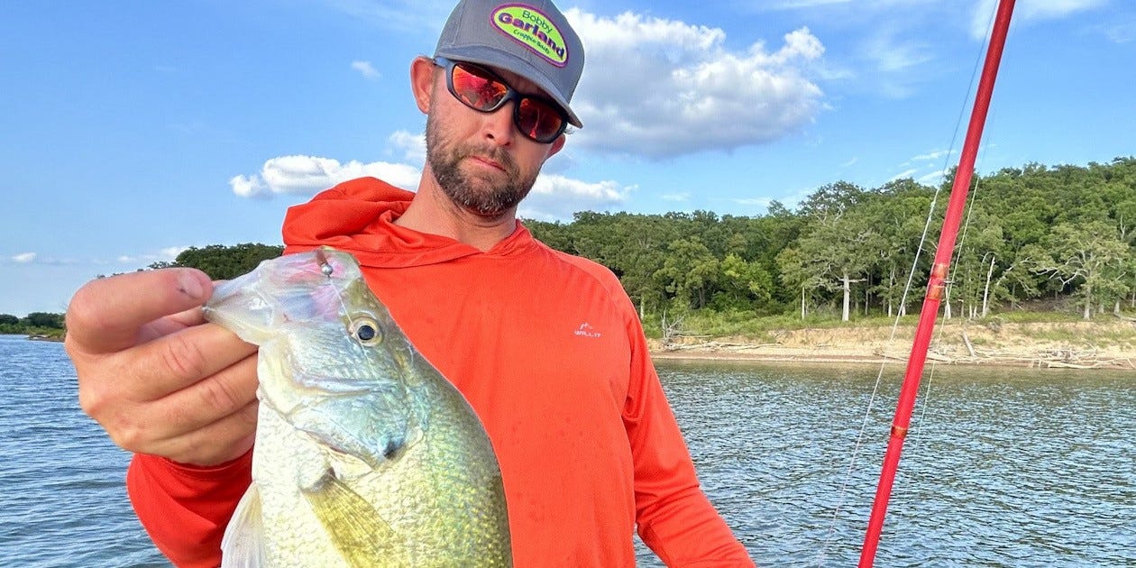 Kayle Ward with Crappie