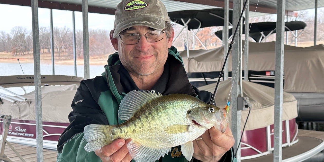 winter dock crappie