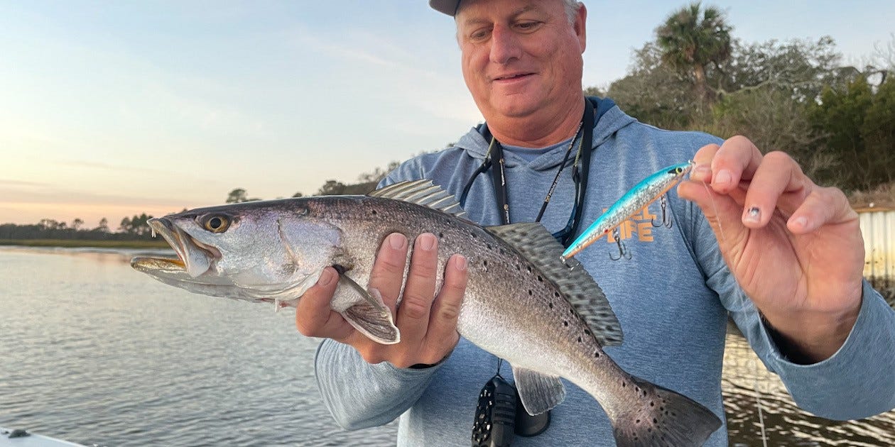 speckled trout catch
