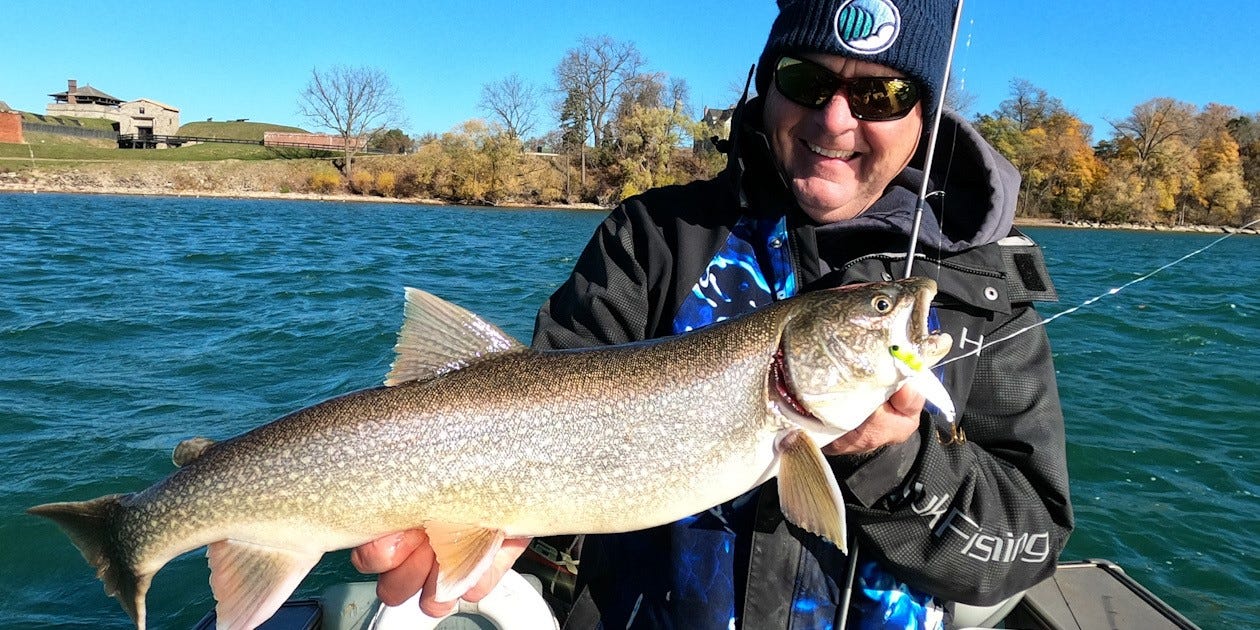 Niagara River lake trout