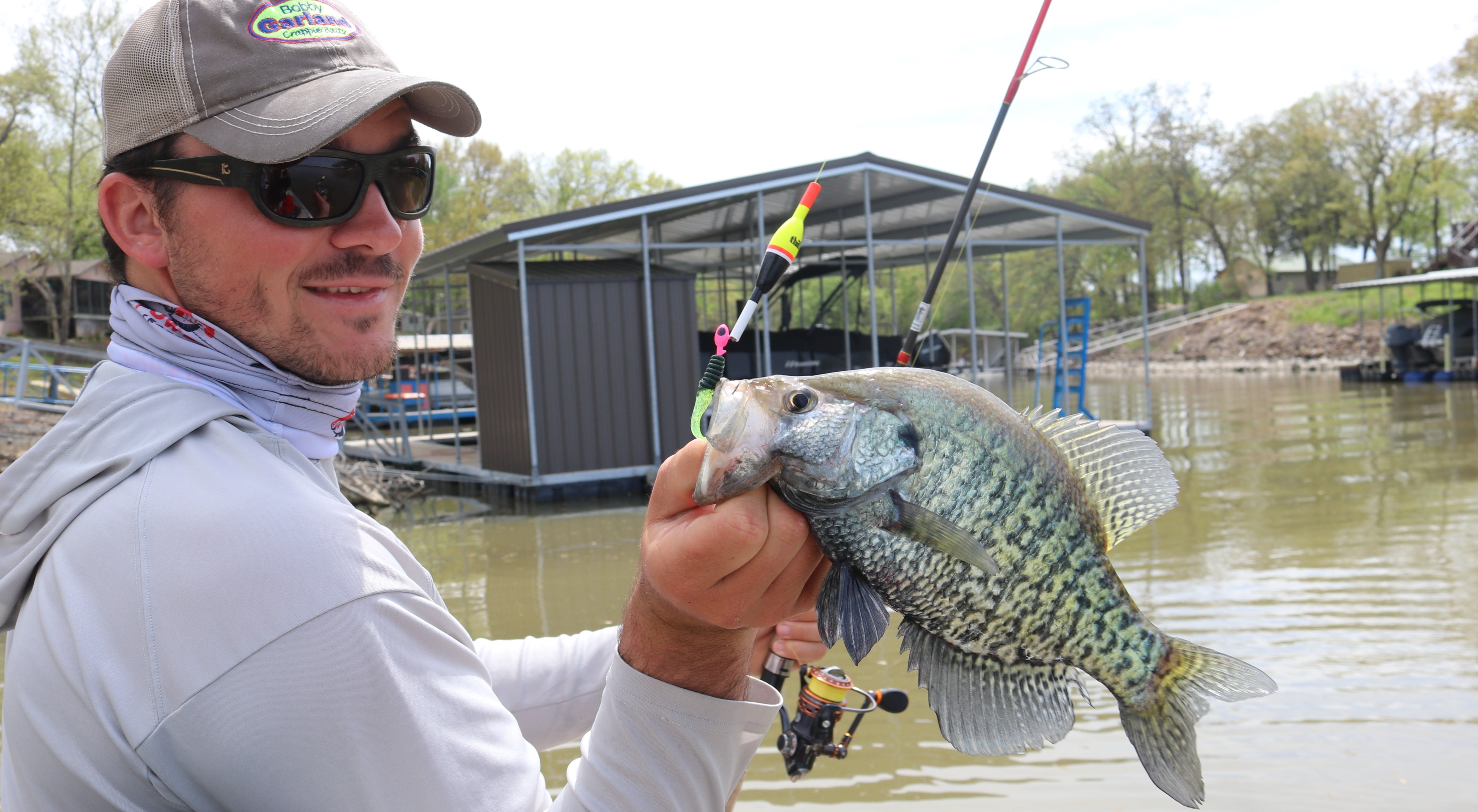 crappie caught on float rig