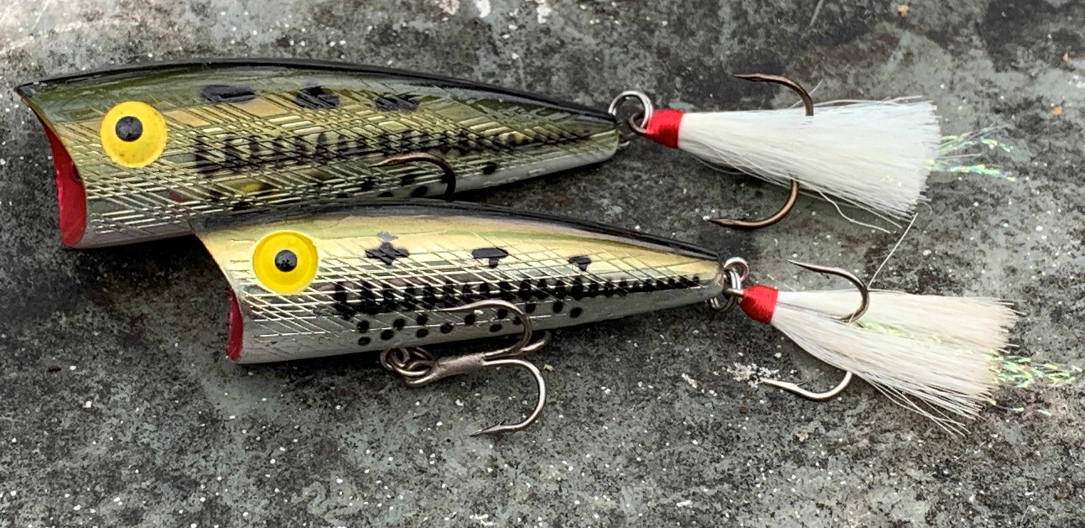 Rebel Pop-R Topwater Lures