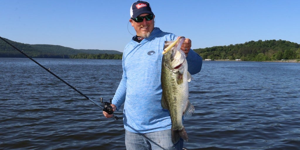 topwater largemouth bass