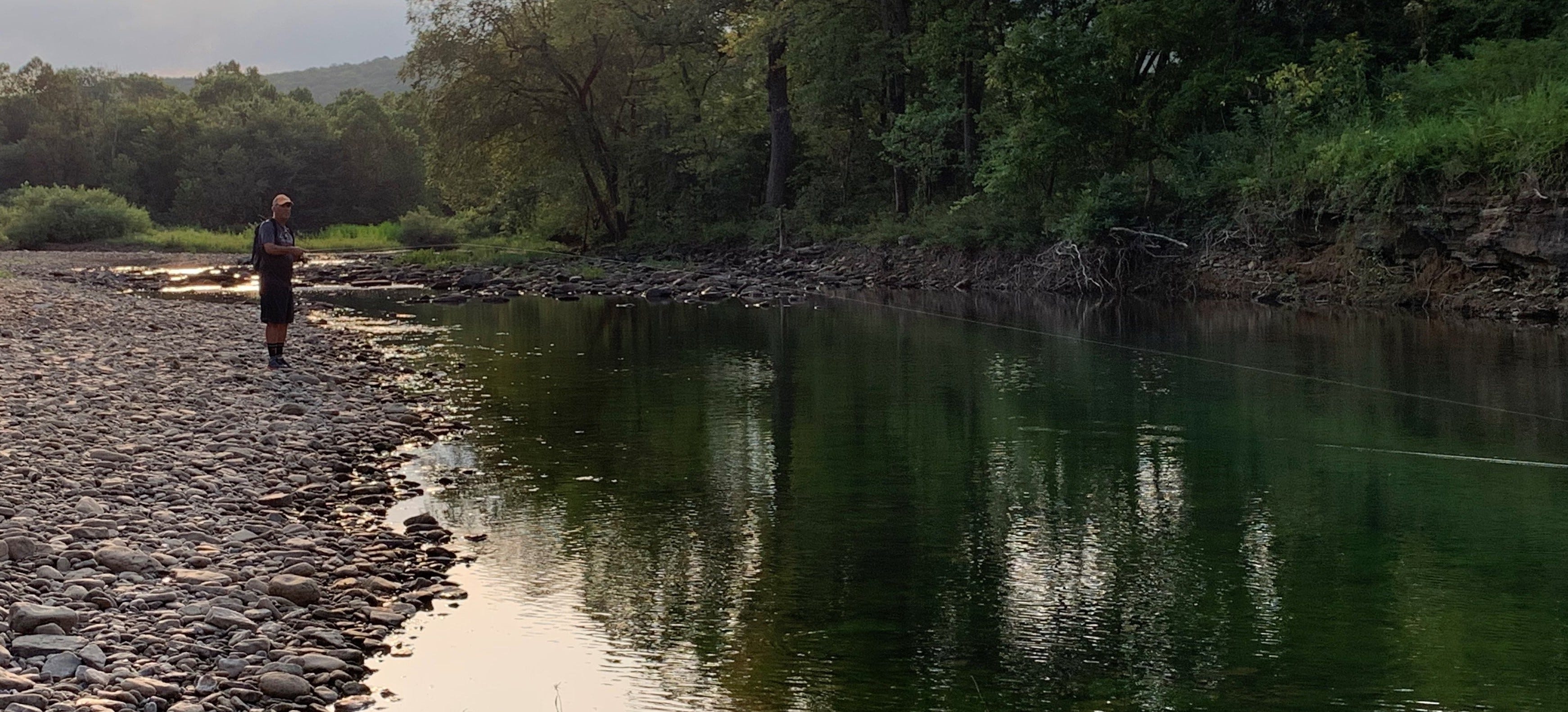 summer creek fishing