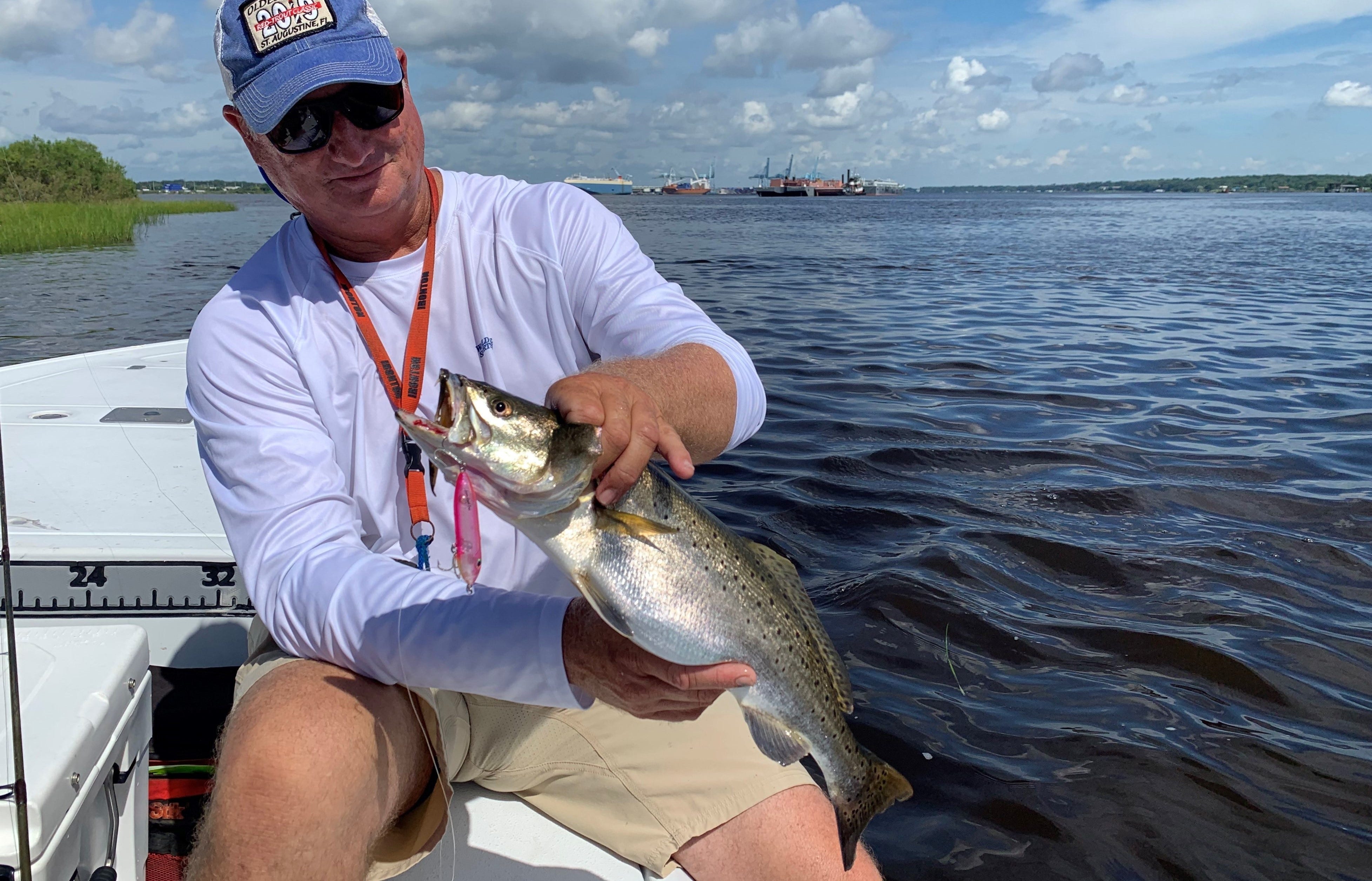 spotted seatrout catch