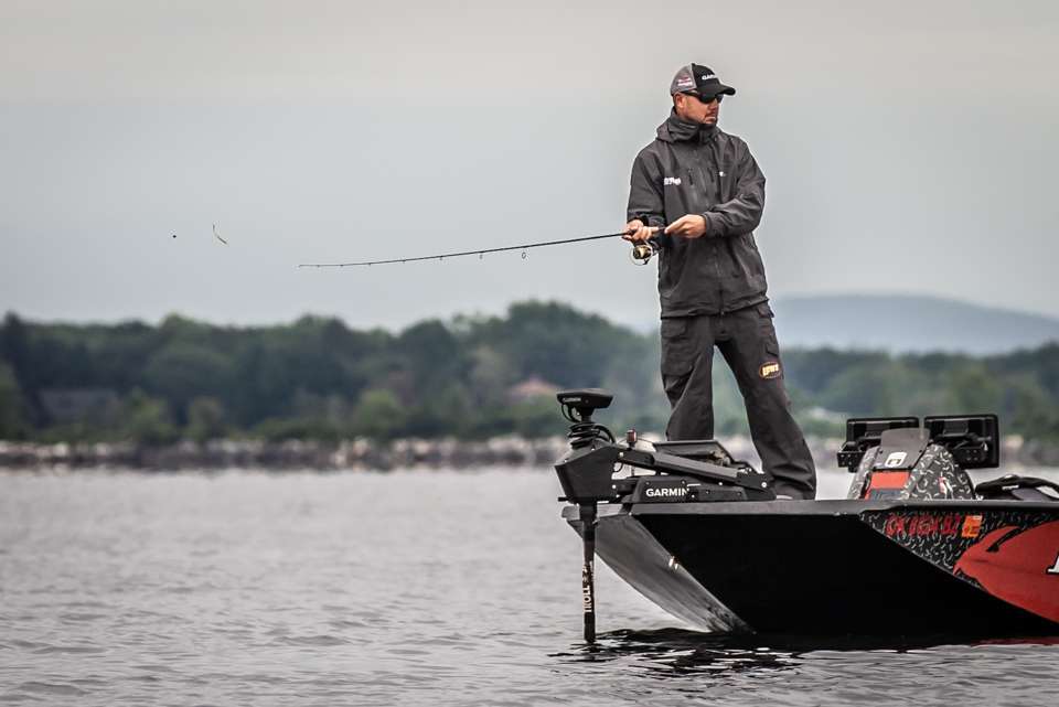 Jason Christie bass fishing