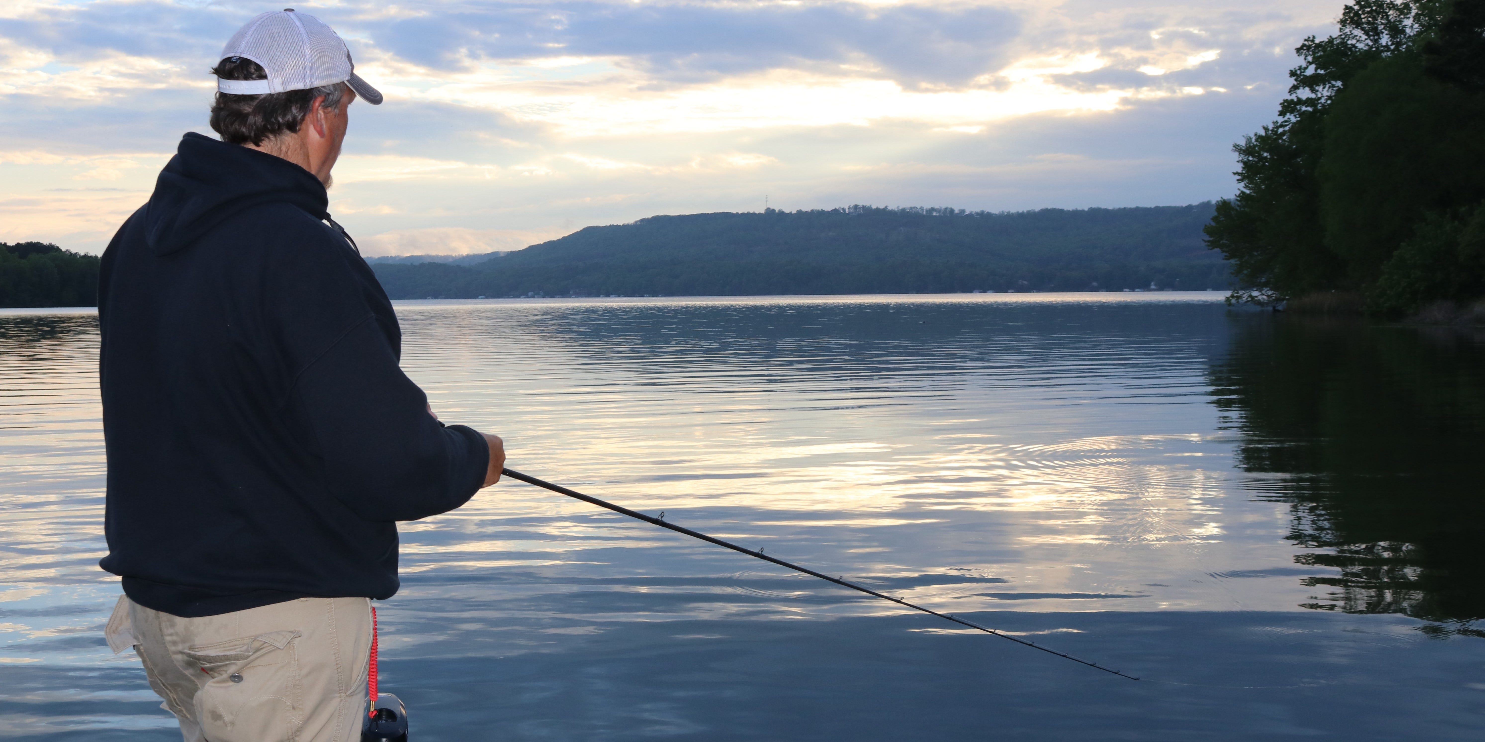 low-light bass fishing